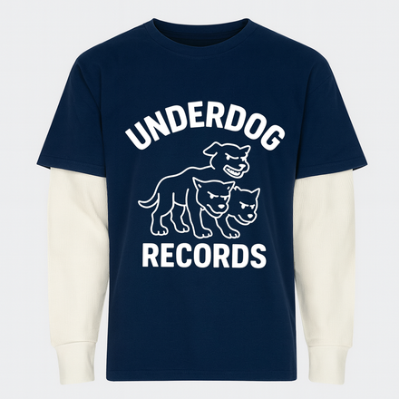 " UNDERDOG RECORDS " Longsleeve thermal